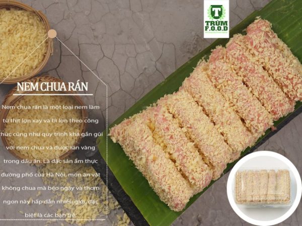 Cách làm nem chua rán đơn giản tại nhà, ăn là ghiền