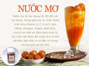 Nước mơ giải nhiệt