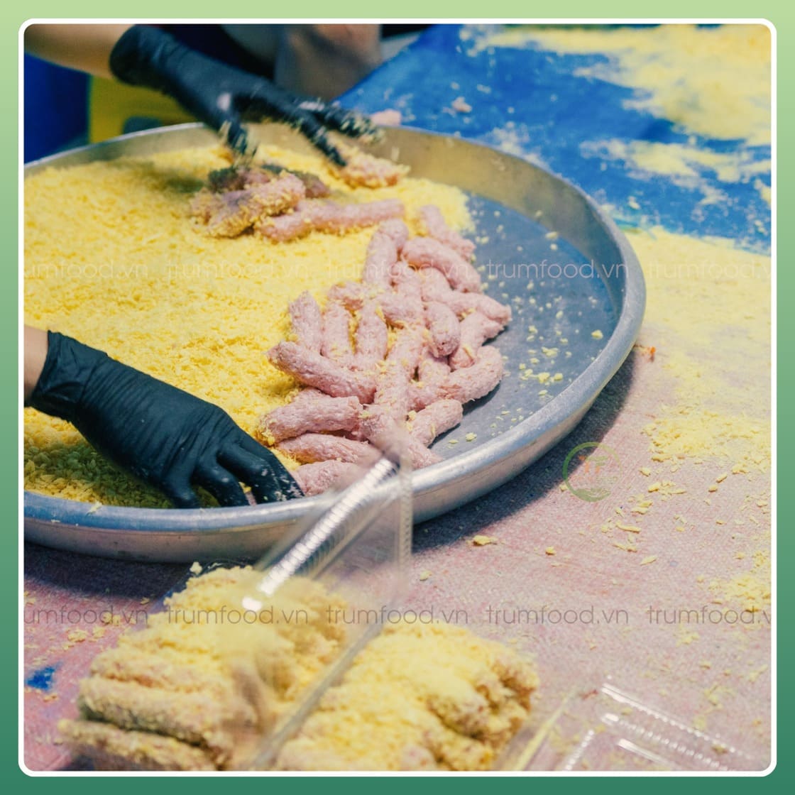 sản xuất nem chua rán