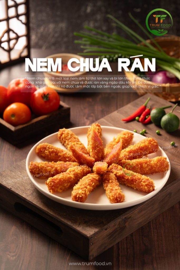 tranh nem chua rán